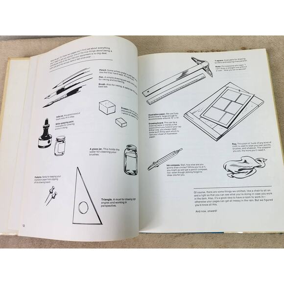 Marvel How To Draw Comics By Stan Lee 1978 Hardcover Made in USA - Picture 7 of 14